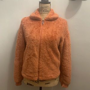 Lab Joy Fur like orangey/peach color Sweater